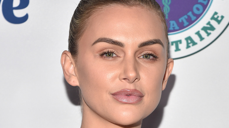 Lala Kent posing with pursed lips