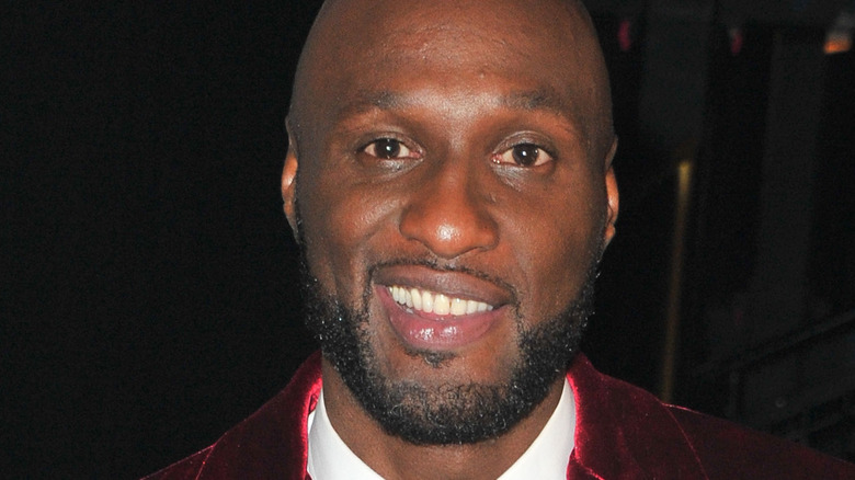 Lamar Odom at event