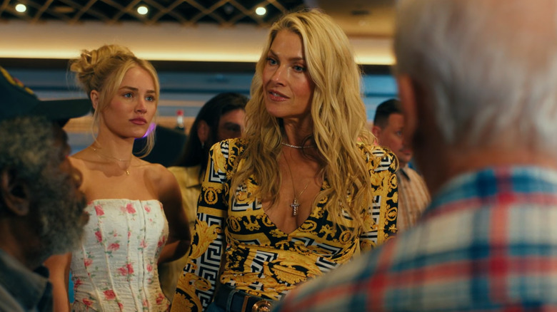Ali Larter and Michelle Randolph in "Landman" season 2, episode 8