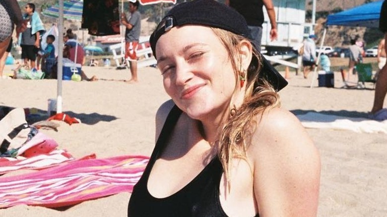 Francesca Xureb smiling at the beach