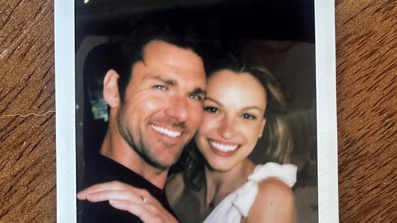 Polaroid photo of Kevin McGarry and Kayla Wallace