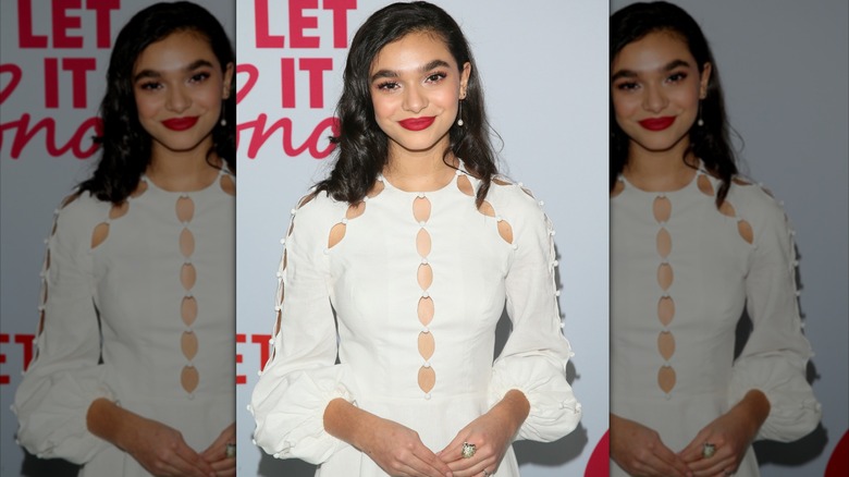 Paulina Chávez at the "Let It Snow" premiere