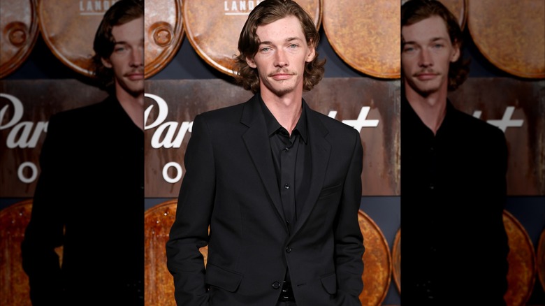 Jacob Lofland at the "Landman" Season 1 premiere