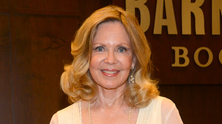 Dark Shadows' Lara Parker smiling
