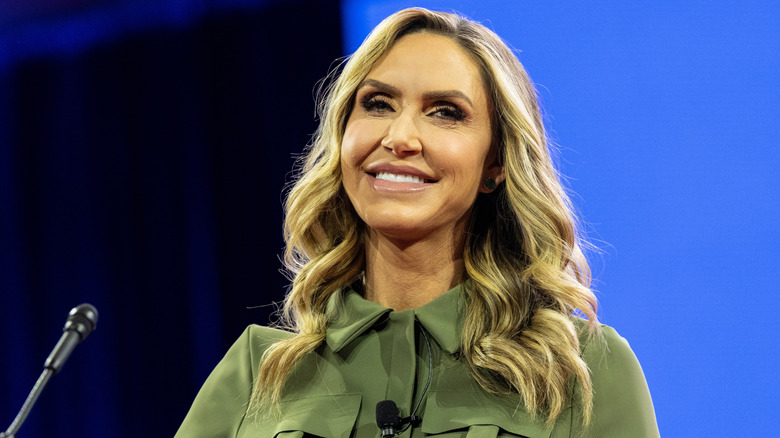 Lara Trump smiles