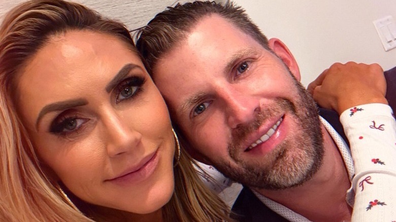 Lara Trump and Eric Trump pose together in Florida (2025)