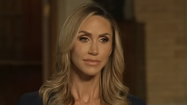 Lara Trump's face