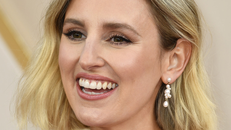 Laura Carmichael smiling at New Era premiere 