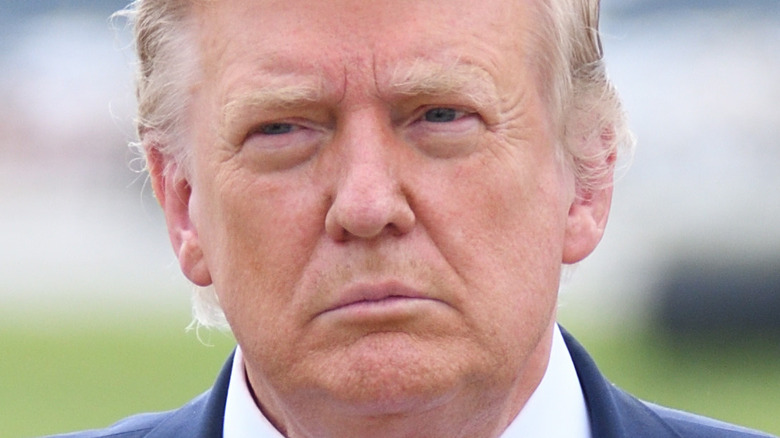 Donald Trump frown September 2020