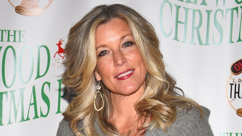 Laura Wright smiles