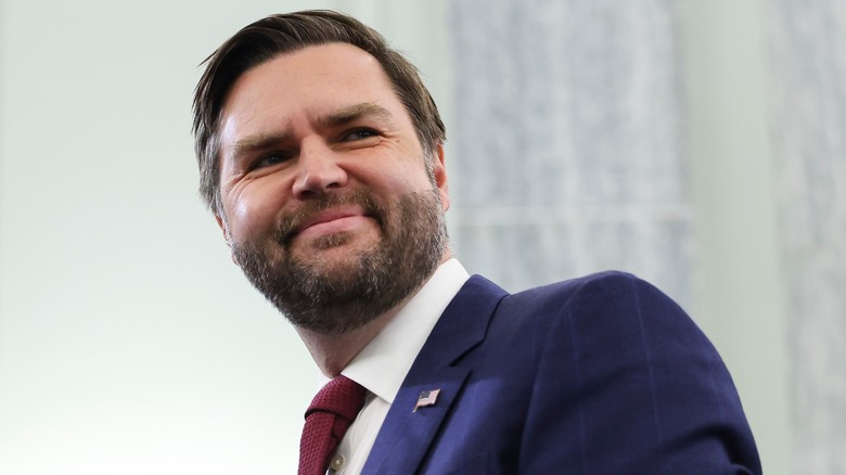 JD Vance smiling