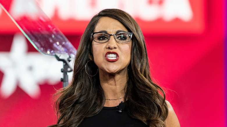 Lauren Boebert during the CPAC Texas 2022 conference