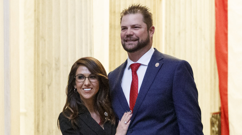 Lauren and Jayson Boebert smiling