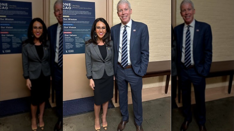 Lauren Boebert and Chris Wright pose together for Instagram (2025)