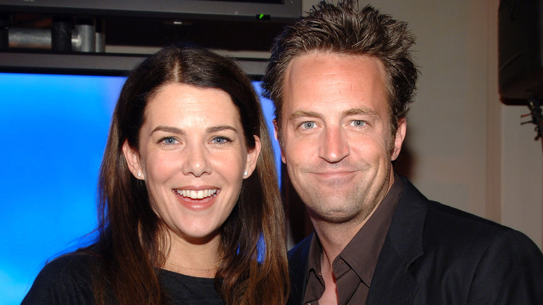 Matthew Perry and Lauren Graham
