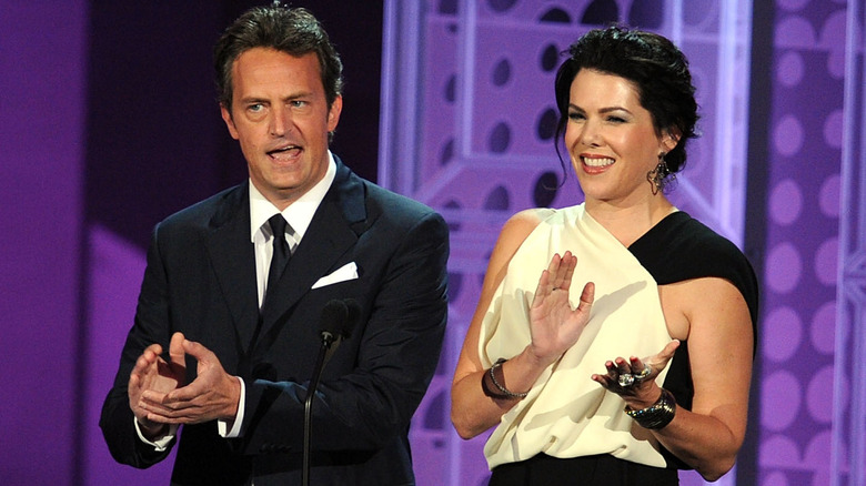 Matthew Perry and Lauren Graham 