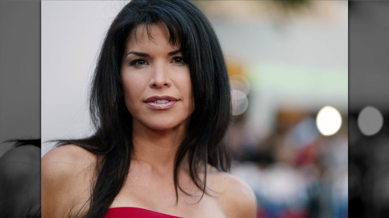 Lauren Sánchez looking into camera