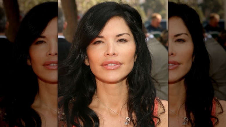 Lauren Sanchez posing for a head shot in 2009
