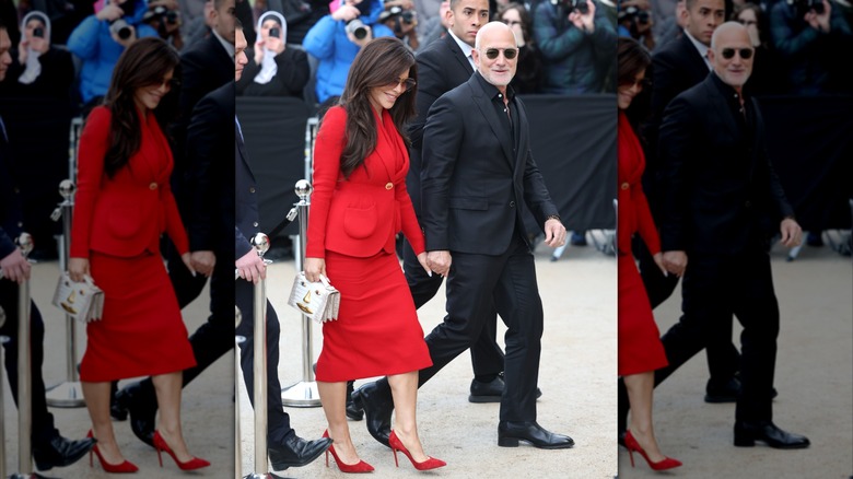 Lauren Sanchez and Jeff Bezos at Paris Haute Couture Week Spring/Summer 2026