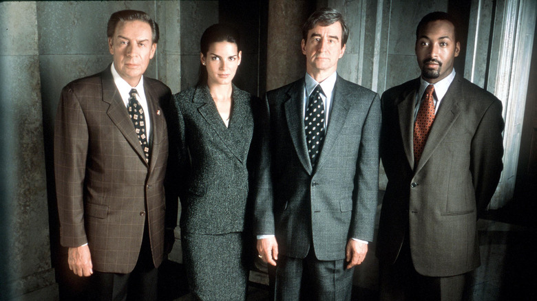 Original cast of Law & Order posing