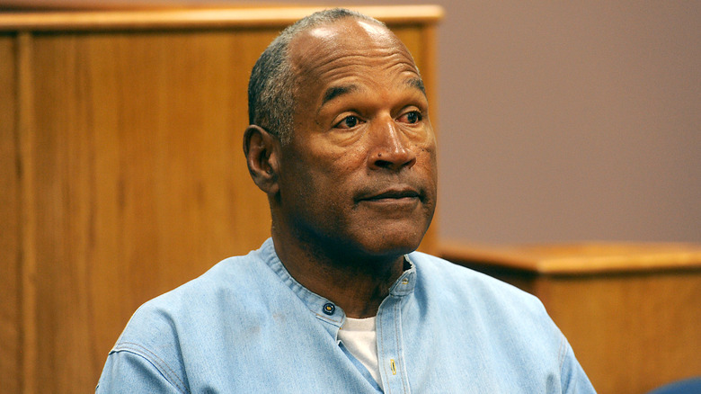 O.J. Simpson blue uniform parole hearing