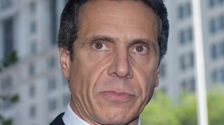 Andrew Cuomo speaking at an event