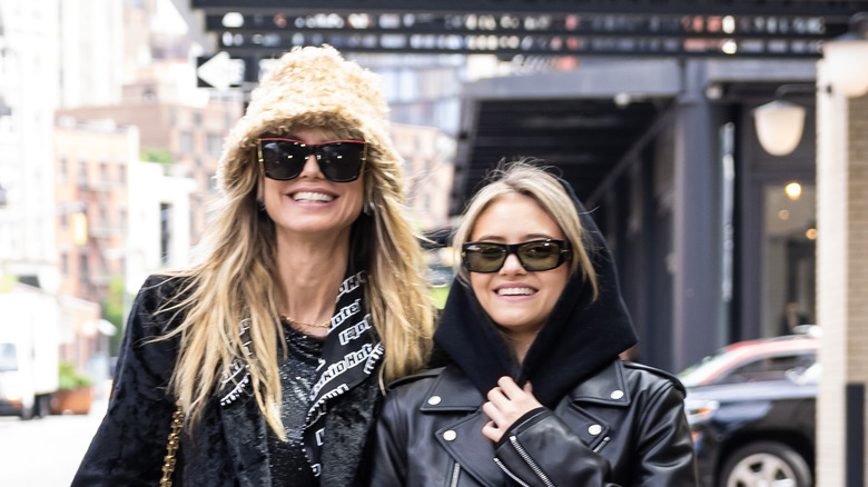 Leni Klum and Heidi Klum