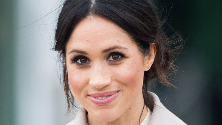 Meghan Markle smiling