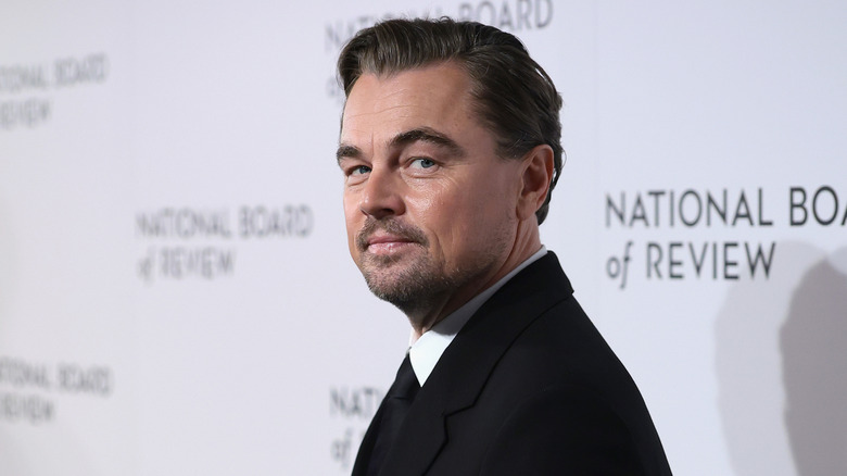 Leonardo DiCaprio at the National Board of Review red carpet