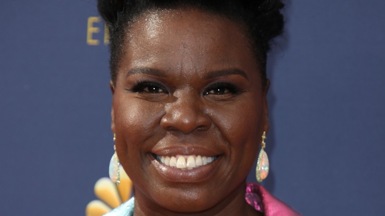 Leslie Jones at event 