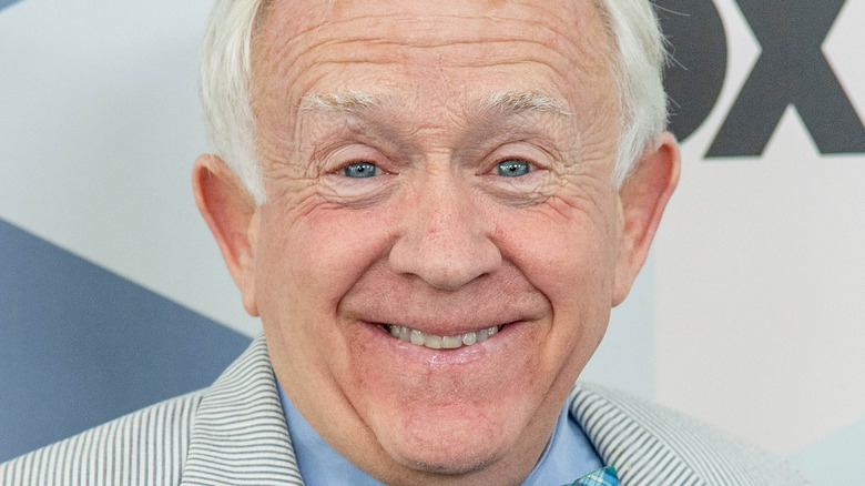 Leslie Jordan smiles at an event