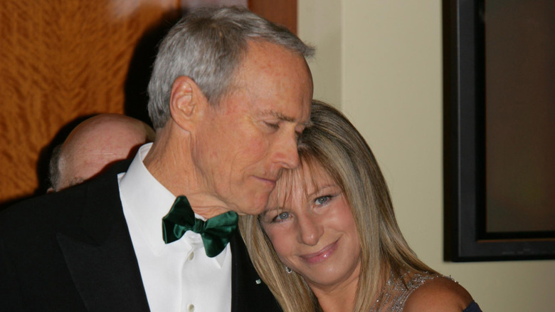 Clint Eastwood and Barbra Streisand at the 77th Academy Awards