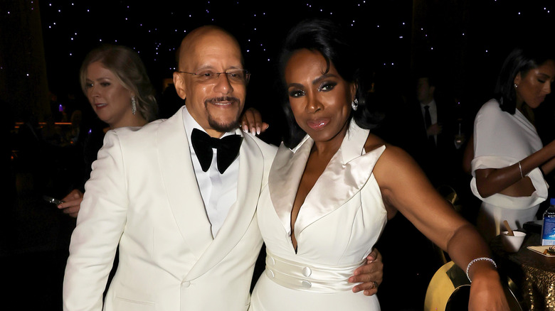 Vincent Hughes and Sheryl Lee Ralph attend the Governor's Gala for the 75th Primetime Emmy Awards at Los Angeles Convention Center on January 15, 2024 in Los Angeles, California.