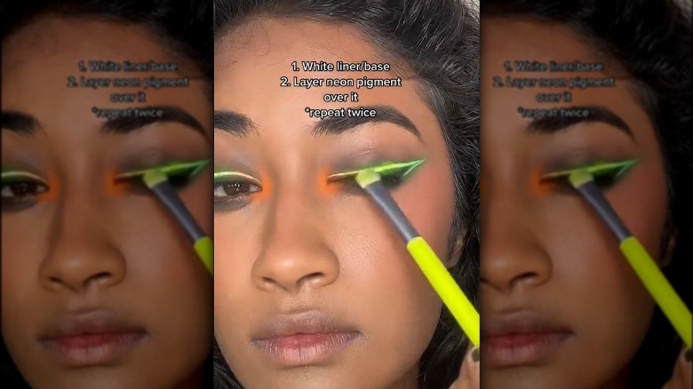 Light Any Room With TikTok's Viral LED Eyeliner Look