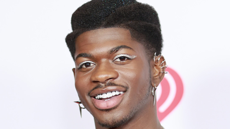 Lil Nas X attends the 2021 iHeartRadio Music Awards at The Dolby Theatre in May 2021