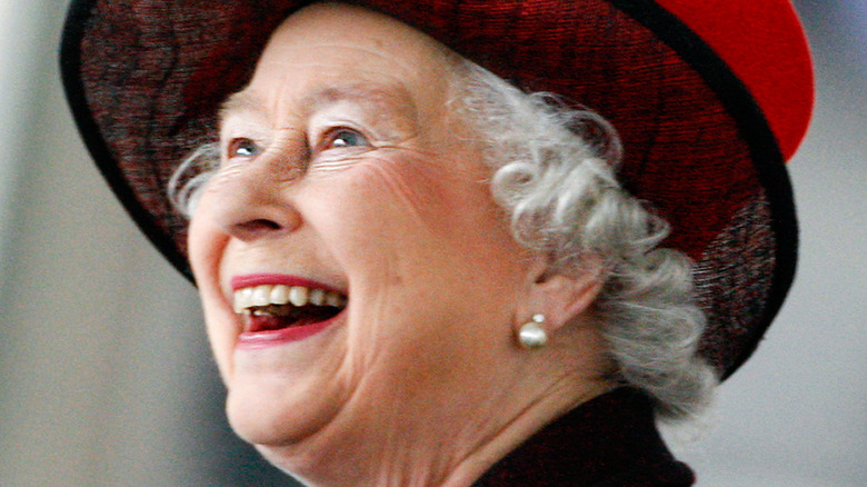 The Queen smiling wide back in 2008