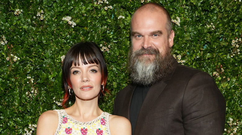 Lily Allen with David Harbour
