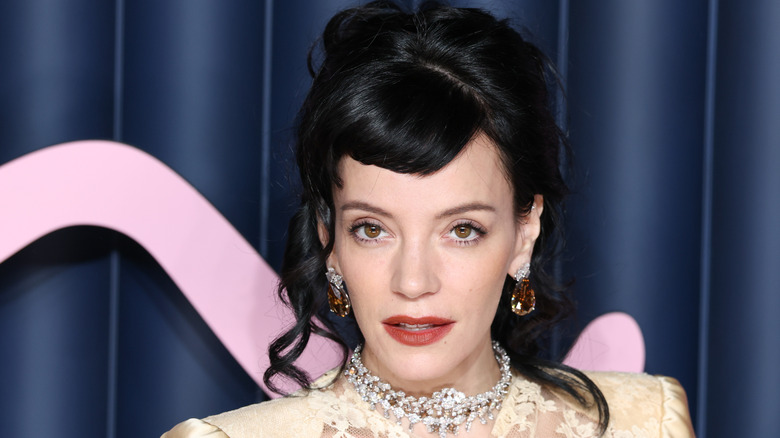 Lily Allen at the 2025 Fashion Awards in London
