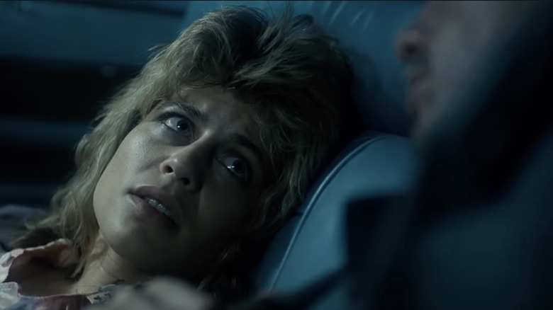 Linda Hamilton in a scene from The Terminator