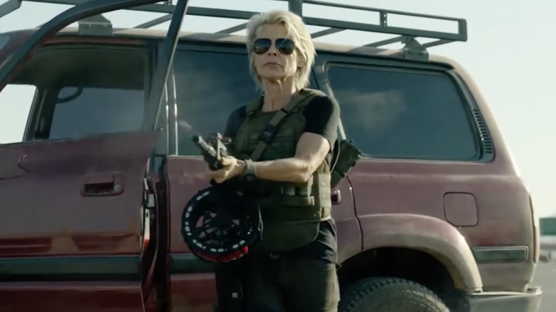 Linda Hamilton as Sarah Conner in Terminator: Dark Fate