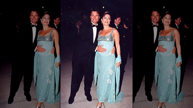 Lisa Rinna and Harry Hamlin in 1997