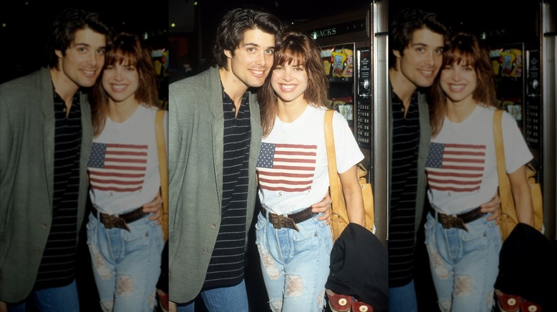 Lisa Rinna and Peter Barton in 1991 in Los Angeles