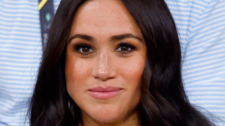 Meghan Markle smiling