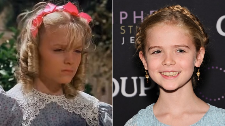 Alison Arngrim as Nellie Oleson in Little House on the Prairie from the 1970s and