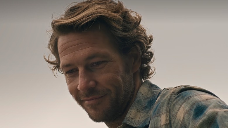 Luke Bracey as Charles Ingalls in Netflix's Little House on the Prairie