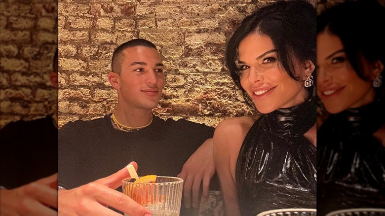 Lauren Sanchez with her son Nikko Gonzalez