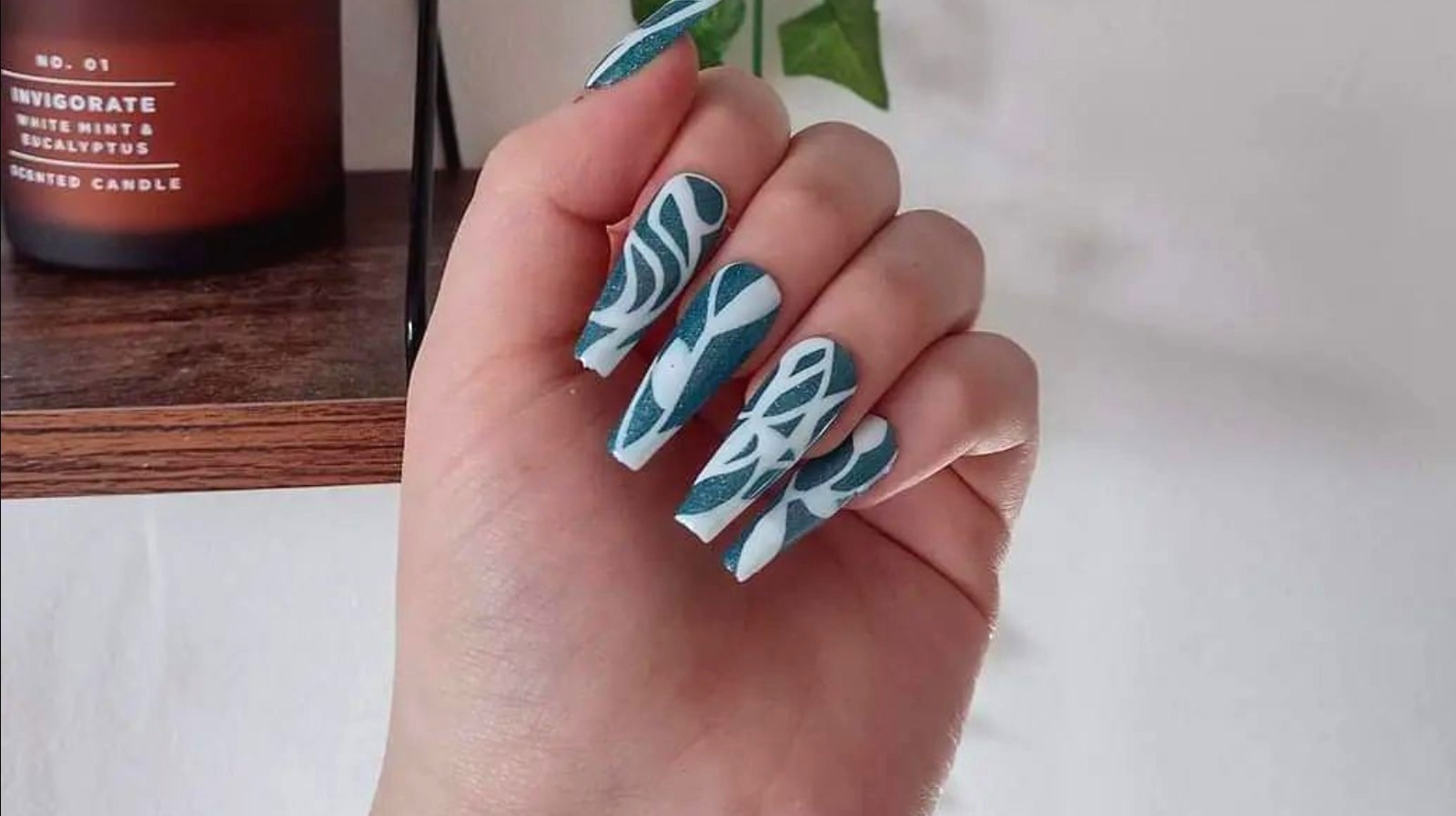 2. Simple Square Nail Art Ideas - wide 8