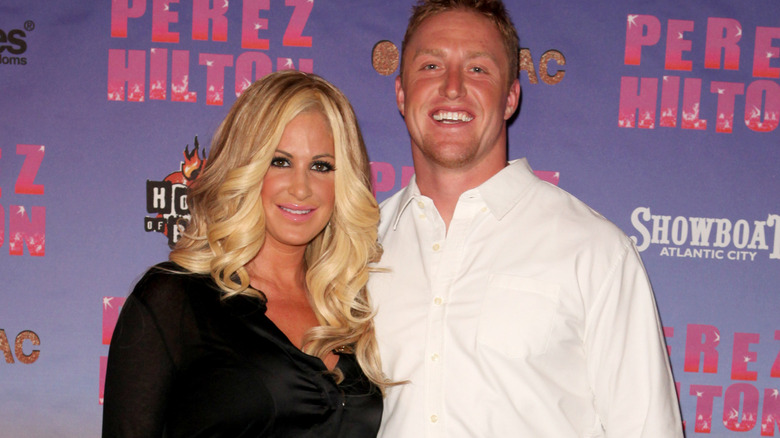 Kim Zolciak and Kroy Biermann smiling