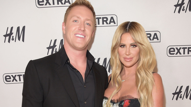 Kroy Biermann and Kim Zolciak smiling