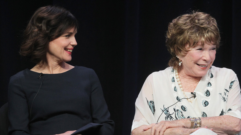 Elizabeth McGovern and Shirley MacLaine